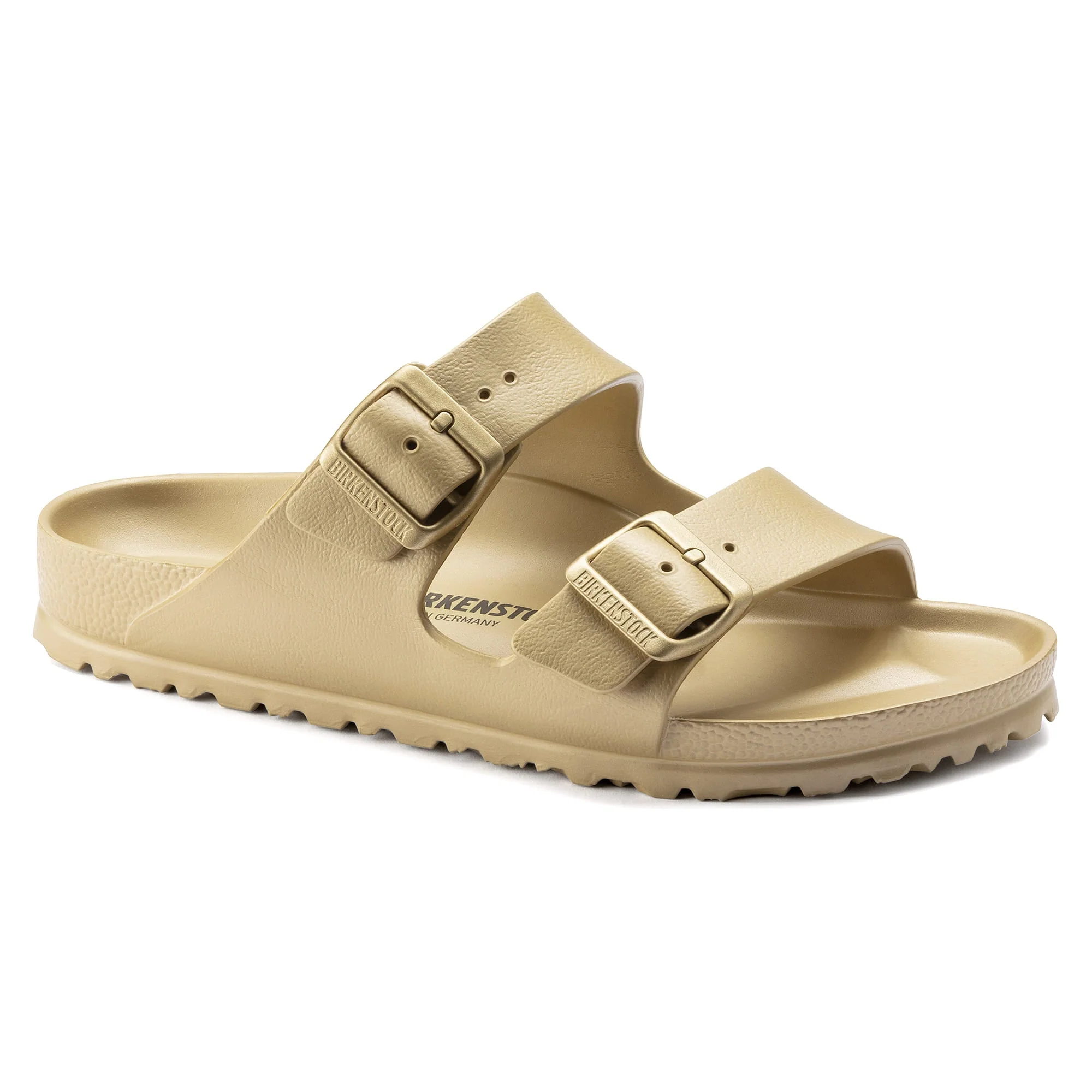 birkenstock arizona essentials glamour gold regular width eva beach sandals birkenstock arizona essentials glamour gold regular width eva beach sandals